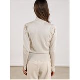 Nukus - Top lange mouw NKF03005 - Pullover - Donker bruin