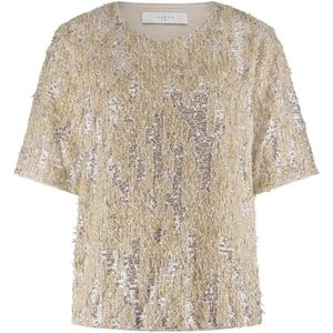 NUKUS - OCTAVIA TOP - Shirt - Goud