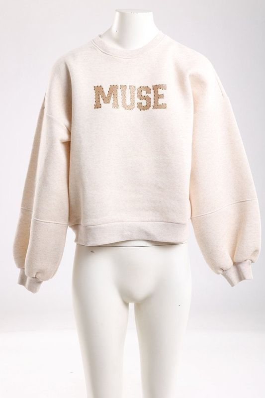 Nukus - Muse Pullover - Trui - Zand