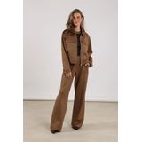 Trix Pants - Fango - Broek - Loose Fit - Elastieken Band - Voorzijde Zakken
