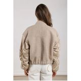 Nukus - Baltimore Jacket - Jas - Lichtgrijs - Satin