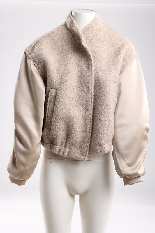 Nukus - Baltimore Jacket - Jas - Lichtgrijs - Satin