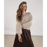 NUKUS - Daytona - Pullover - Zand - Met Lurex