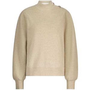 NUKUS - Daytona - Pullover - Zand - Met Lurex