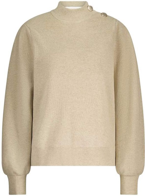 NUKUS - Daytona - Pullover - Zand - Met Lurex
