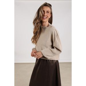 Nukus - Daytona - Trui - Beige - Dames