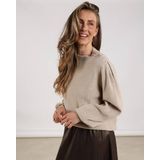 NUKUS - Daytona - Pullover - Zand - Met Lurex