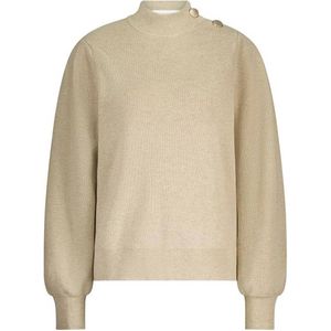 NUKUS - Daytona - Pullover - Zand - Met Lurex