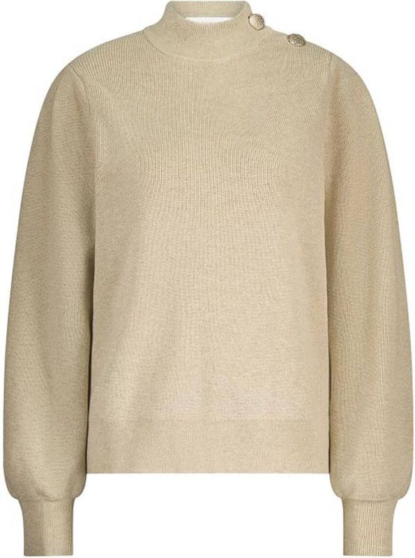 NUKUS - Daytona - Pullover - Zand - Met Lurex