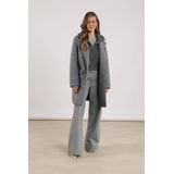 NUKUS - Inna Jacket Boucle - Winterjas - Grijs