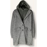 NUKUS - Inna Jacket Boucle - Winterjas - Grijs