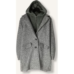 NUKUS - Inna Jacket Boucle - Winterjas - Grijs