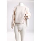 Nukus - Amadora Sweater Flowerstuds - Trui - Zand