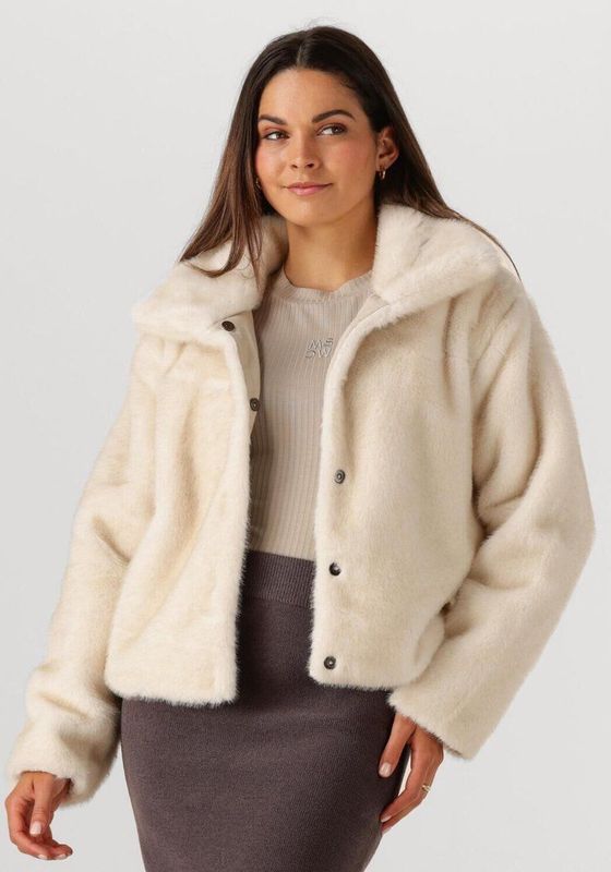 NUKUS - Pleun Jacket - Winterjas - Ecru