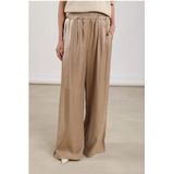 Nukus Doorty Shiny broek beige (Maat: XS)