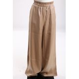 Nukus Doorty Shiny broek beige (Maat: XS)