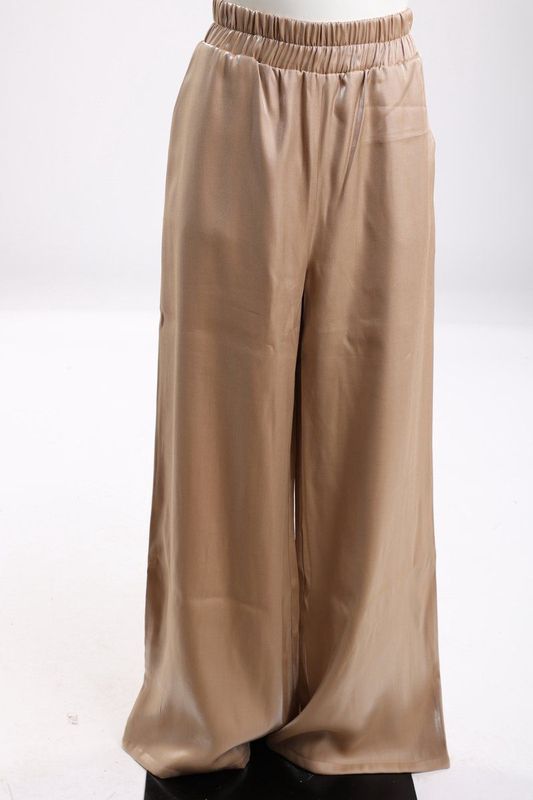 Nukus Doorty Shiny broek beige (Maat: XS)
