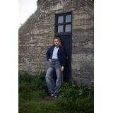 Nukus - Ruby Pants Denim - Dames Jeans - Blauw - Stijlvolle Straight Leg