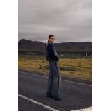 Nukus - Ruby Pants Denim - Dames Jeans - Blauw - Stijlvolle Straight Leg