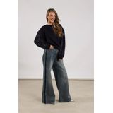 Nukus - Ruby Pants Denim - Dames Jeans - Blauw - Stijlvolle Straight Leg