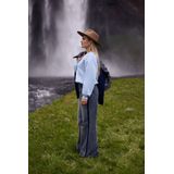 Nukus - Ruby Pants Denim - Dames Jeans - Blauw - Stijlvolle Straight Leg