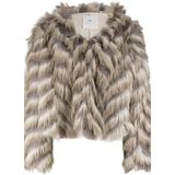 Nukus - NKF13089 - Damesjas - Offwhite/Grey - Zigzag