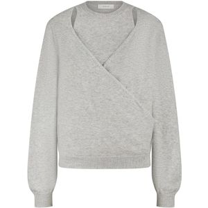 Nukus - Fifi - Pullover - Grijs - Glitter - Ronde Halslijn