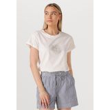 Villamoura - T-shirt - Off White - Katoen