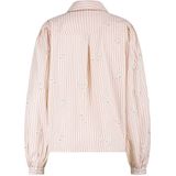 NUKUS - Jolies - Blouse - Lichtroze - Gestreept met Pailletten