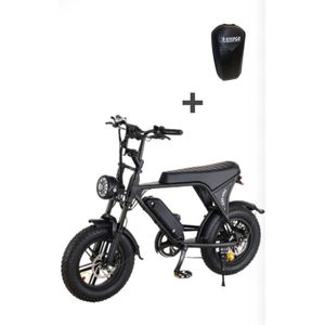 C80 - Mini Fatbike - Zwart - 250W - Elektrische Fatbike