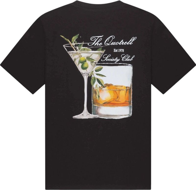Quotrell Salud T-Shirt Heren - Zwart