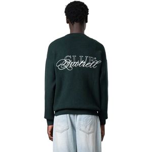 Quotrell - Zac Sweater - Zwart - Oversized - 100% Organisch Katoen