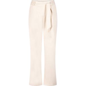 Zoso - Flared Broek - Zandkleur - 100% Polyester