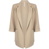 Zoso - Wonder - Crepe Fabric Jacket - Sand