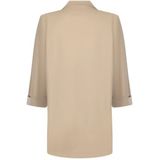 Zoso - Wonder - Crepe Fabric Jacket - Sand