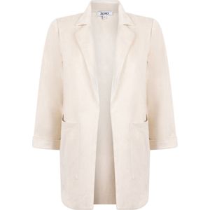 Zoso - Wonder - Crepe Fabric Jacket - Sand