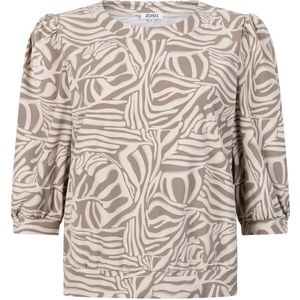 Zoso - Travel Blouse Nadine - Sand Taupe - Damesblouse