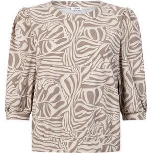 Zoso - Travel Blouse Nadine - Sand Taupe - Damesblouse