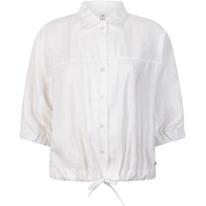 Zoso Blouse Korte Mouw - Wit