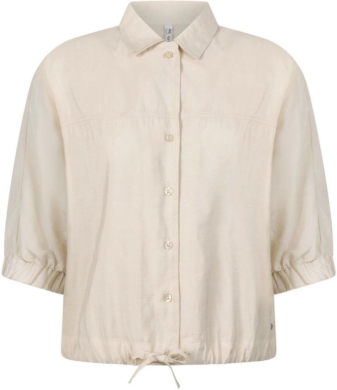 Zoso Blouse Lisa Viscose Blouses 251 0007 Sand Dames Maat - L