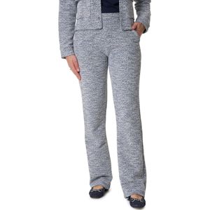 Zoso straight regular waist casual broek donkerblauw