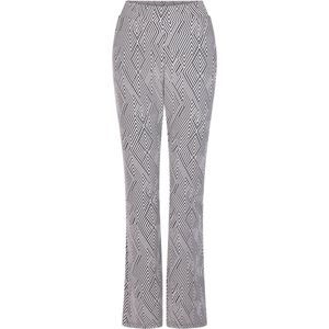 Zoso straight regular waist broek donkerblauw
