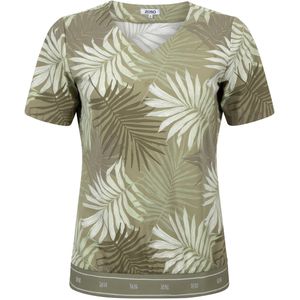 Zoso - Travel Top Wendy - Groen - 80% Polyamide 20% Elastan