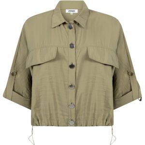 Zoso Blouse Nienke 252 1250 Green Dames Maat - S
