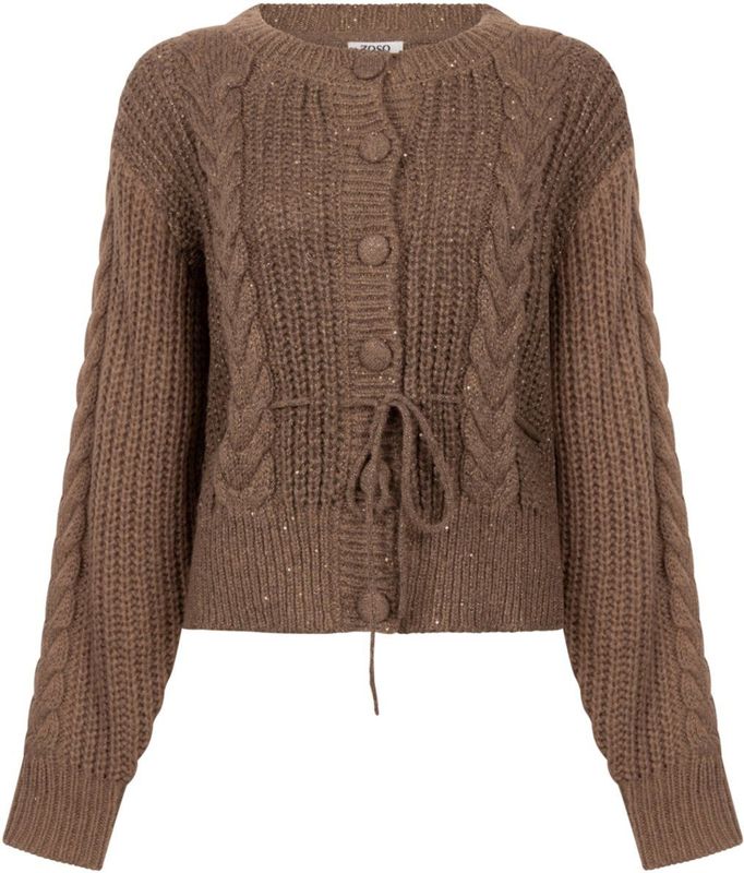 Zoso Vest Marloes 254 0800 Mocha Dames Maat - S