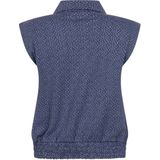 Zoso - Gilet Mila 254 0015 - Dames Gilet - Blauw