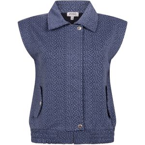Zoso - Gilet Mila - Blauw - Dames