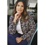 Zoso - Vest Sonja - Mocha-multi - Dames