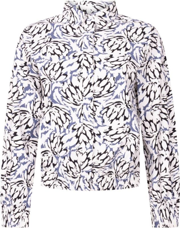 Zoso - Blouse Amara 254 0005-0008 - Offwhite-navy - Dames