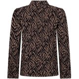 Zoso - Blouse Jasmine - Mocha-navy - Dames